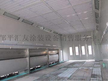 供应汇友水帘式喷漆房打磨房软帘