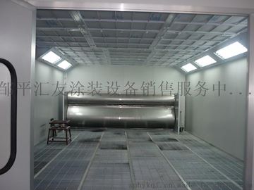 供应水帘式喷漆房示意图